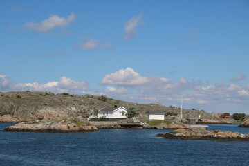 Fototapeta na wymiar Holidays at Styrsö island in Gothenburg, Sweden