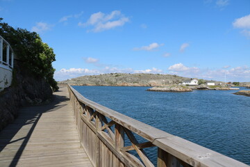 Fototapeta na wymiar Landscape of Styrsö island in Gothenburg, Sweden