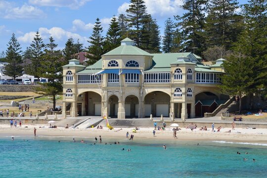 Bathers pavilion at Cottesloe beach in Perth, Australia