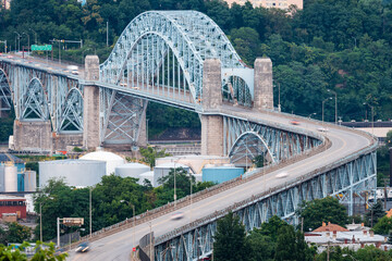 Makes Rocks Bridge in Pittsburgh