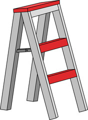 ladder farming agriculture tools clipart © swiitery