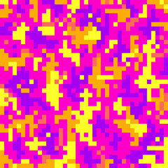 Fototapeta na wymiar Colorful camouflage pattern