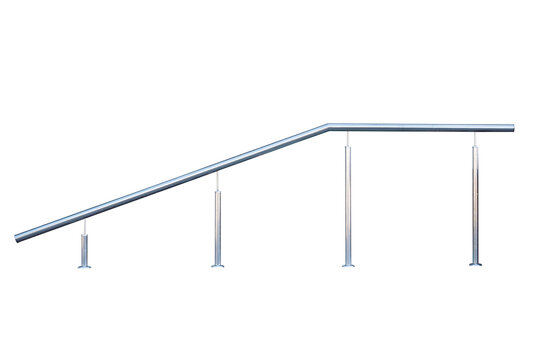 recommend clip art: Modern stainless steel railing.