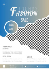 Fashion Sale Flyer Poster template Brand Promotion for Shopping Mall, Store, Shopping Centre Event all Season Fashion