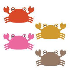 シンプルなカニ