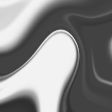 Liquid Surface. Abstract Flow Art Printing. Print Design Fluid Marble Mineral. Acrylic Liquid Flow Art. Wavy Flyer Template. Chrome blured background 