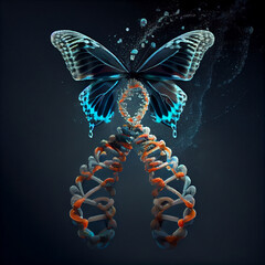 DNA Butterfly - Genetic Modification