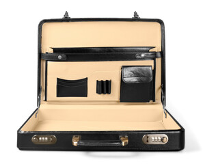 Beautiful new black business briefcase
