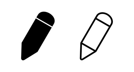 Pencil icon vector illustration. pen sign and symbol. edit icon vector