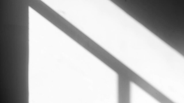 Light-shadow changes on the wall time-lapse photography, the concept of the passage of time.



