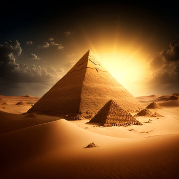 Pyramids beautiful artwork