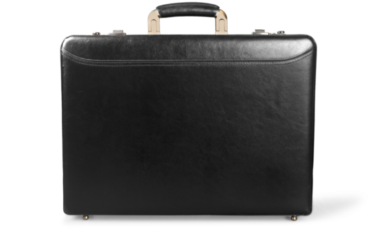 Beautiful new black business briefcase