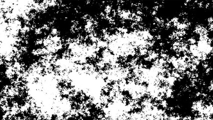 Grunge Vector Texture Black Isolated Detailed