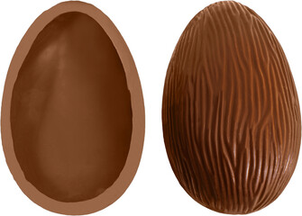 Easter chocolate egg