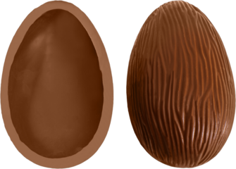 Easter chocolate egg