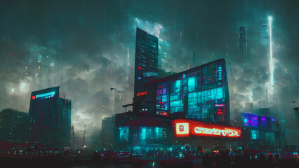 Cyberpunk City