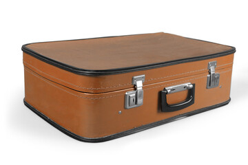 Antique or retro luggage or suitcase for travel