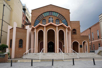 Greek orthodox church of the Resurrection of the Christ, our Lady of the Myrtles and St Elesa in Kogarah, a suburb of southern Sydney.
