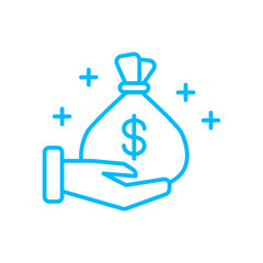 Earn money icon