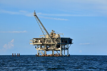 Offshore Drilling Platform in Gulf of Mexico