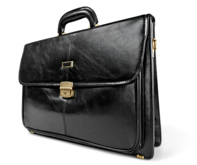 Beautiful new black business briefcase
