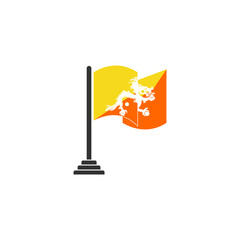 Bhutan independence day icon set vector sign symbol