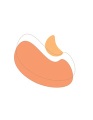 aesthetic brown blob