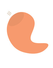 aesthetic brown blob