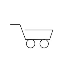 Fototapeta na wymiar vector shopping icon