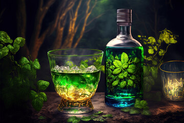 Irish Green Cocktails, Generative AI