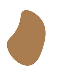 aesthetic blob brown