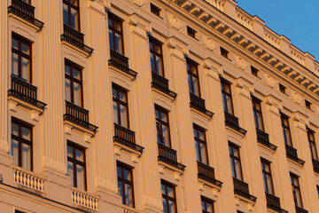 Obraz premium facade of an building with windows