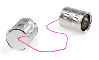 Toy can telephones, Tin Can Phone