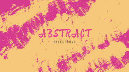 Abstract Pink and Yellow Rough Grunge Texture Background