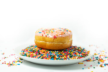 Donut on Sprinkles 