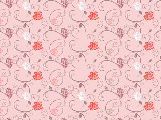 Digital And Textile Design Pattern