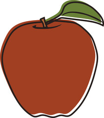 Apple vector illustration 