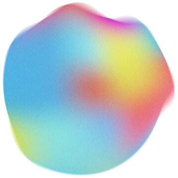 Glowy gradient abstract noisy