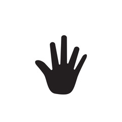 Fototapeta na wymiar Hand icon ,finger icon vector logo design template