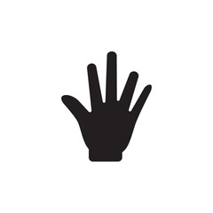 Hand icon ,finger icon vector logo design template