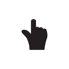 Obraz premium Touchscreen icon vector logo design template