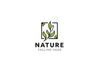 Abstract nature logo icon vector design. Healthy eco food, ecology, spa, business, diet , yoga, Environment day vector logo. Editable Design. Fitness, sport web icon.