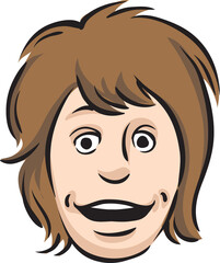 surprised face with speech bubble - PNG image with transparent background