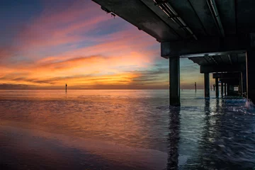 Crédence en verre imprimé Clearwater Beach, Floride Pier 60 Sunset 6