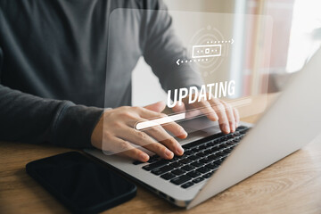The concept of upgrading the operating system with the latest version, better system software...