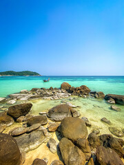 View of Pattaya Beach in Koh Lipe, Satun, Thailand