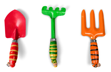 Steel gardening work tool equipment