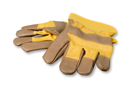 Hard work protective gloves wear