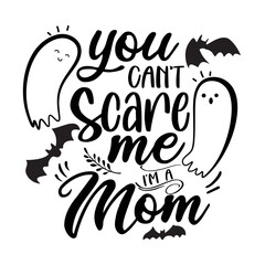Halloween quote vector