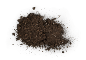 A farming gardening brown natural soil